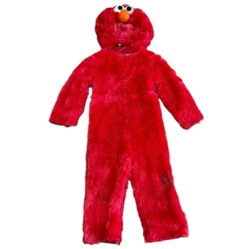 Sesame Street Elmo Red Fuzzy Kids Costume